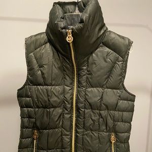 Michael Kors Forest Green Vest